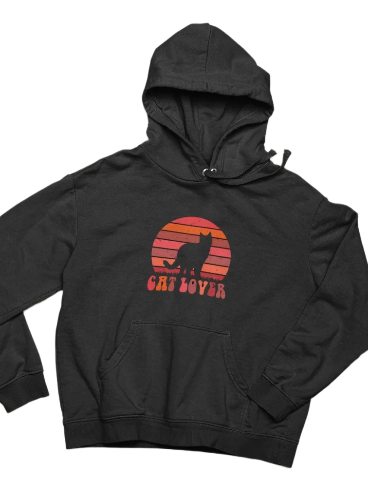 black cat lover Hoodie