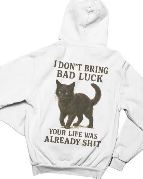 black cat lover Hoodie