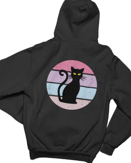 black cat lover Hoodie