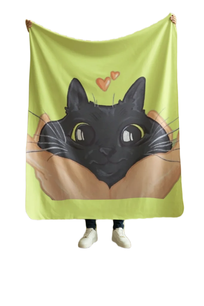 void cat lover blanket
