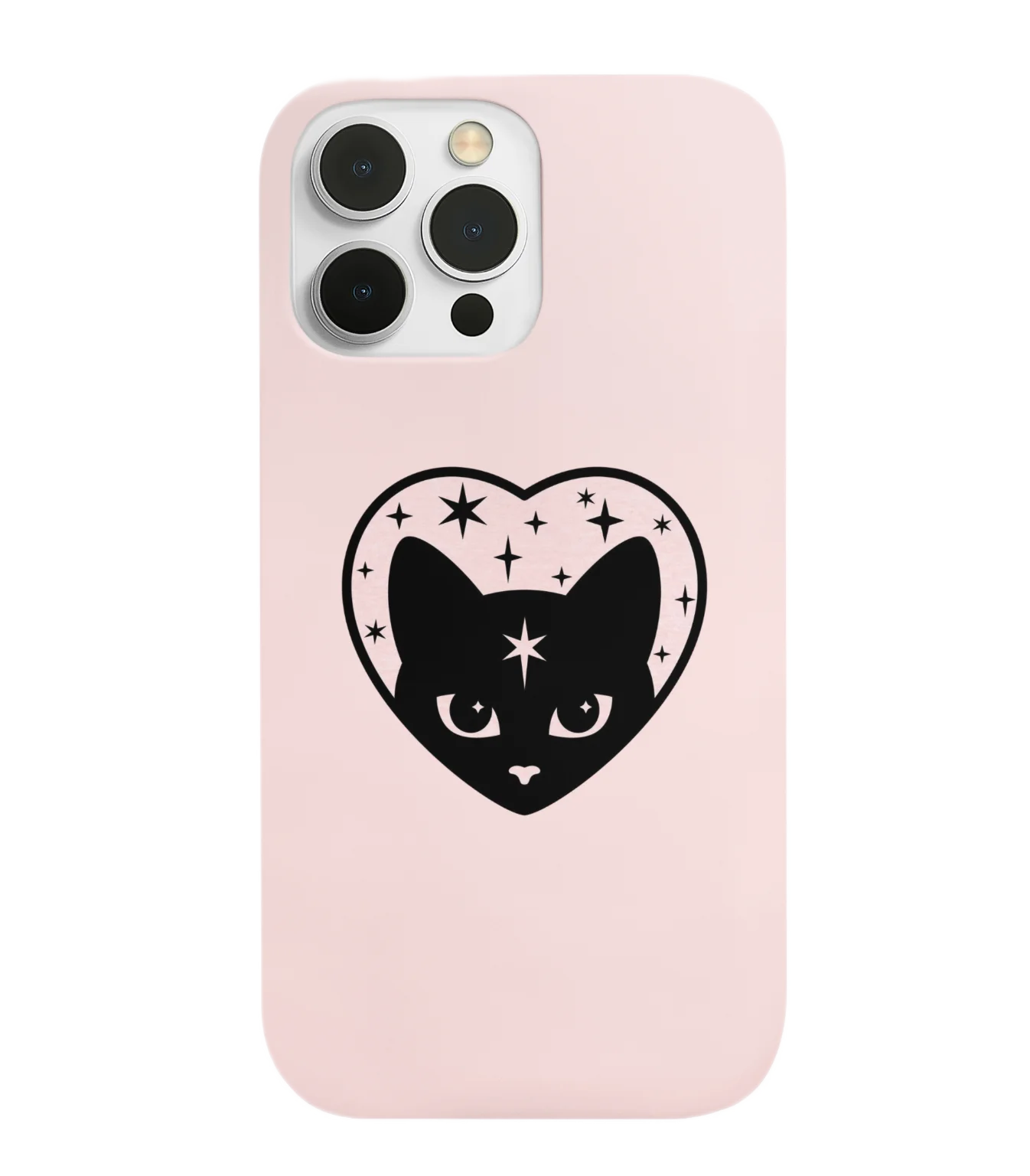 silicone tpu void cat lover phone case