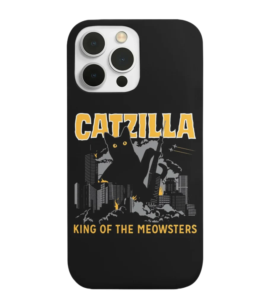 silicone tpu void cat lover phone case
