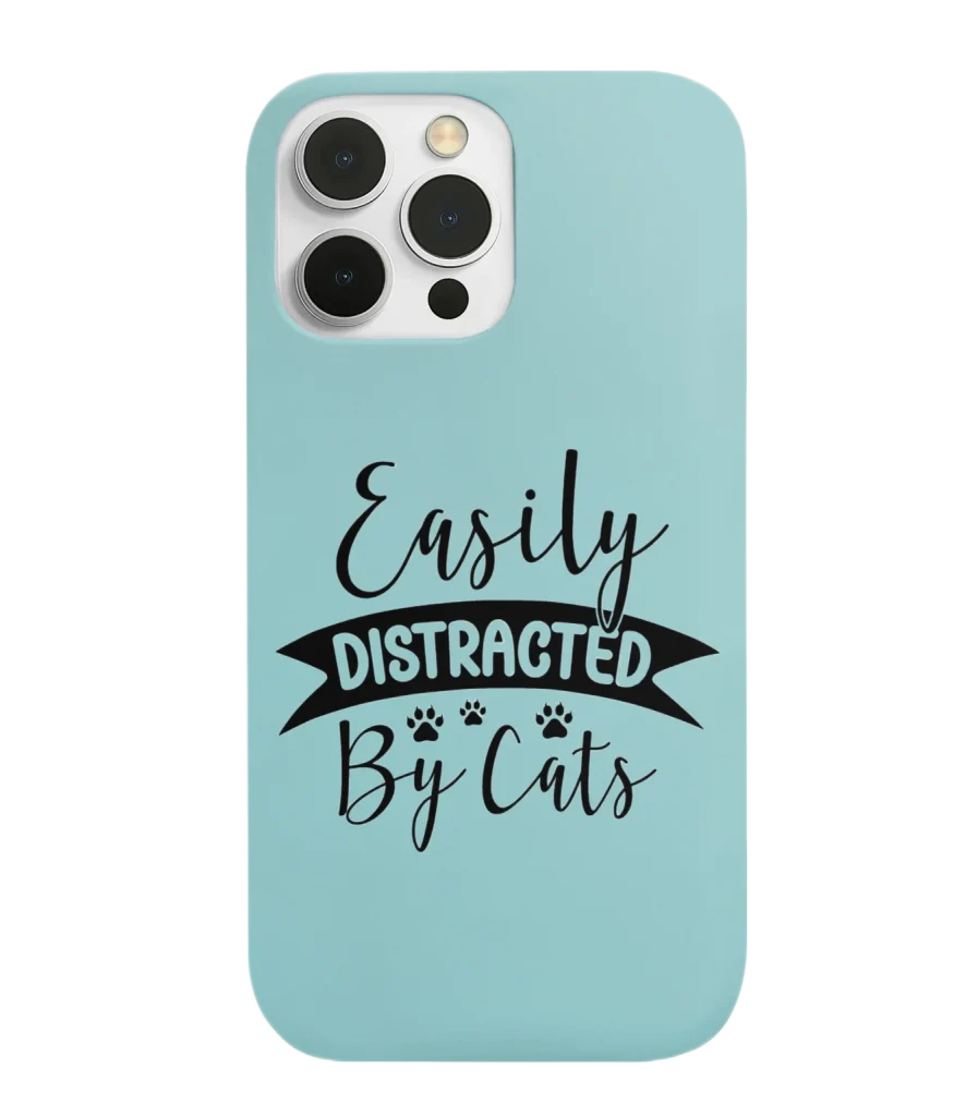 silicone tpu void cat lover phone case