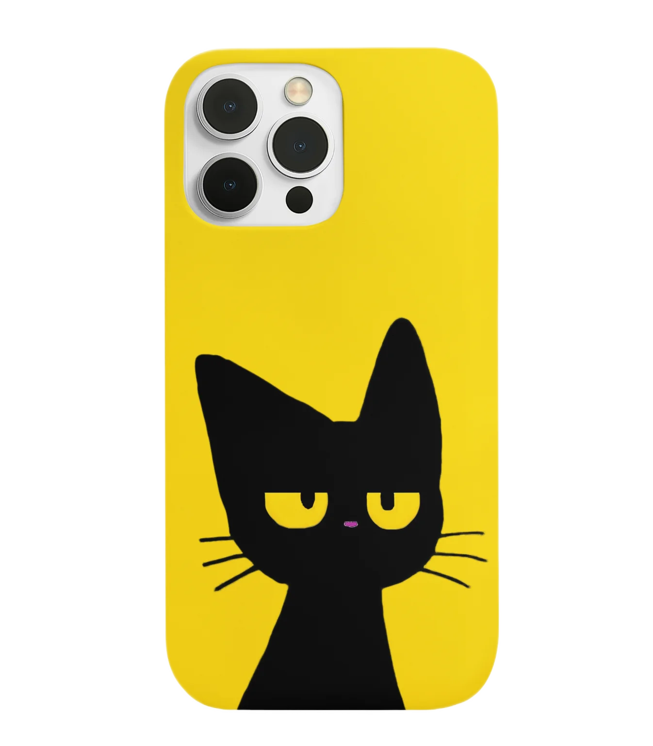 silicone tpu void cat lover phone case